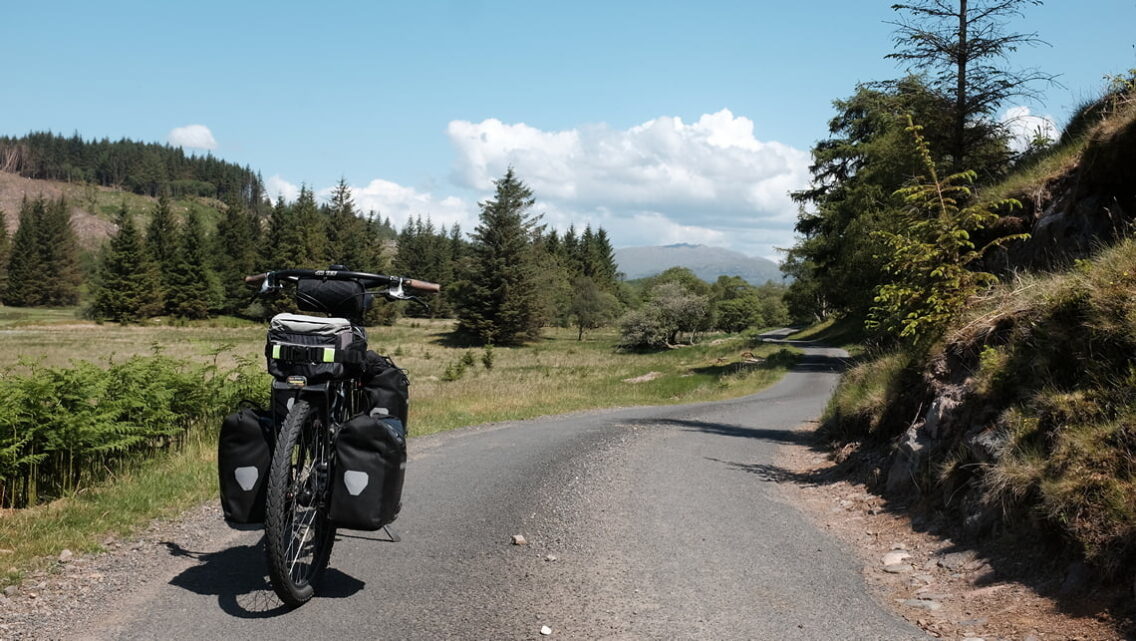 Bike at Glen Nant