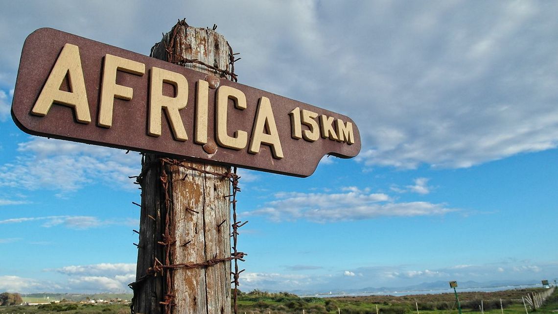 Africa sign